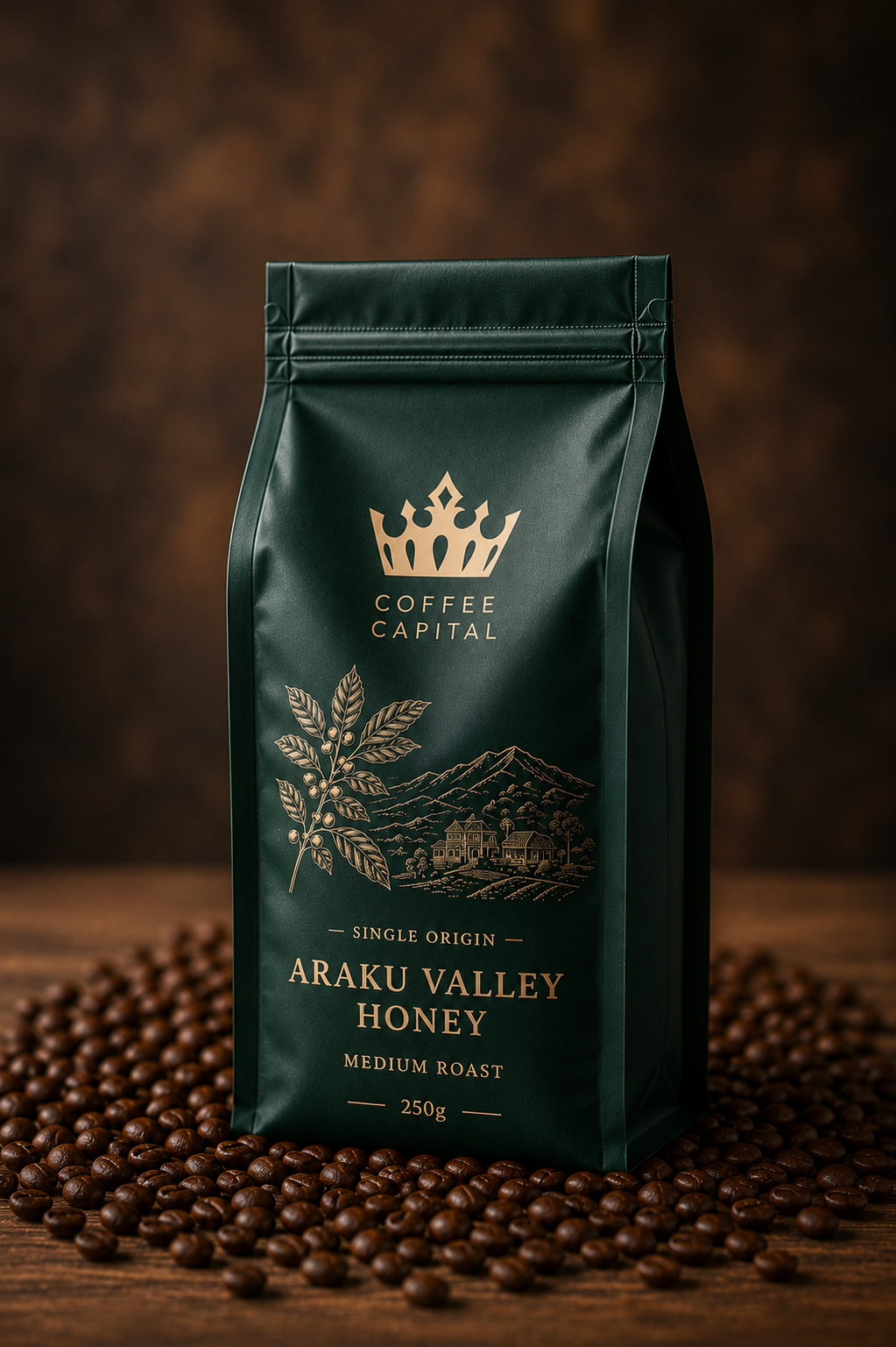 Araku Valley Honey coffee bag